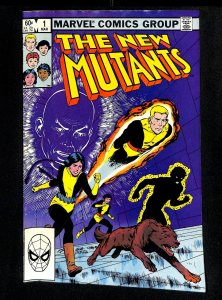 New Mutants #1 VF/NM 9.0 Origin of Karma! 2nd appearance!