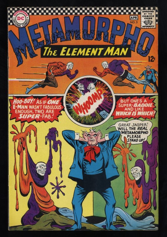 Metamorpho #5 VF 8.0 White Pages