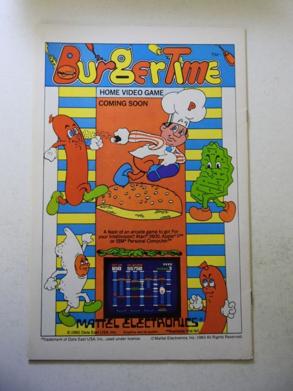 Captain America #286 (1983) FN+ Condition small stain bc