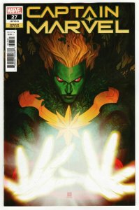 Captain Marvel #27 Man-Thing Variant (Marvel, 2021) NM
