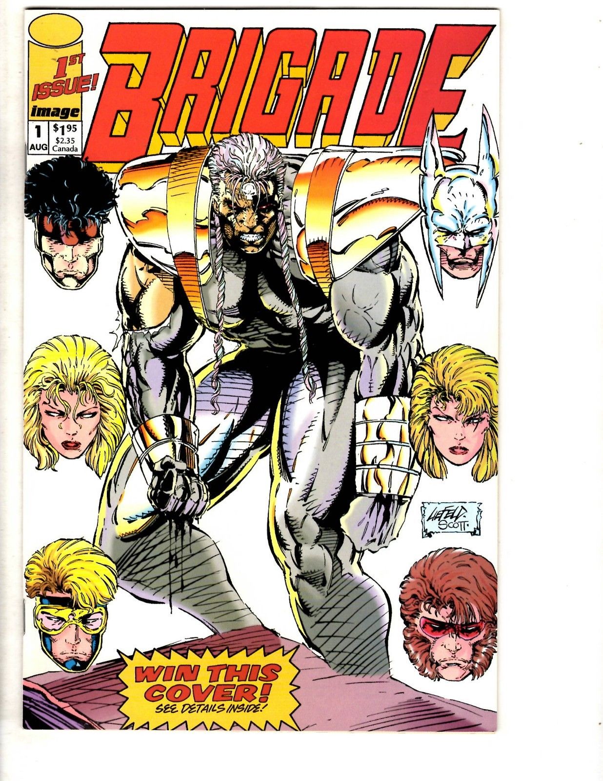 BRIGADE # 2 1993-9.4 COMIC