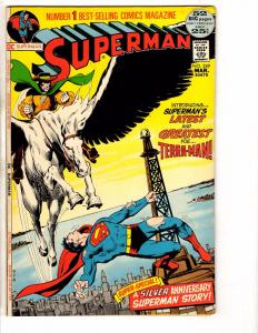 Superman # 249 FN/VF DC Comic Book Lex Luthor Batman Flash Justice League TW55