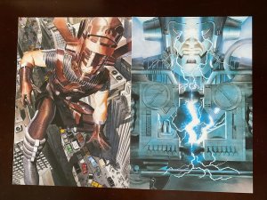 Galactus Marvels Marvel Comics 3 piece poster lot by Alex Ross 