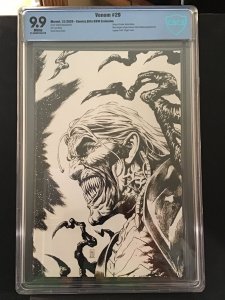 Venom #29 9.9 CBCS Virgin B&W Exclusive Origin of Codex. Dylan Brock ltd to 1000