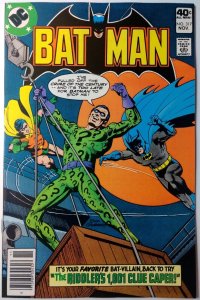 Batman #317 (1979) Cover art by Dick Giordano 