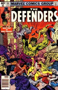 Defenders, The #86 (Newsstand) FN ; Marvel | Black Panther Hulk Hellcat