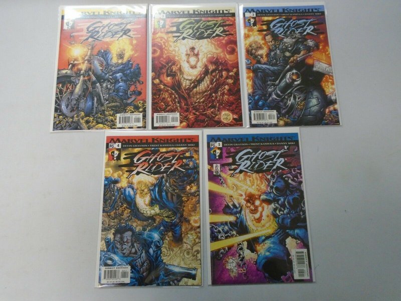 Marvel Knights Ghost Rider Run: #1-5 Near Mint (2001)