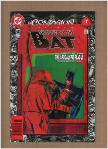 Batman Shadows of the Bat #48 Newsstand DC Comics 1996 Contagion pt.1 VF 8.0