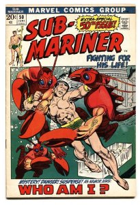 Sub-mariner #50 Marvel 1st Namorita-comic book