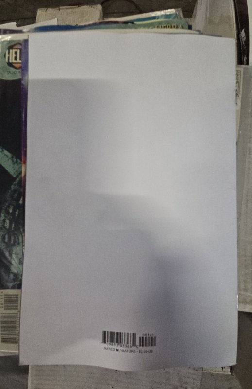 Blood Stained Teeth #1 (2022) Blank cover