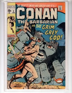 [ LOT59 ] • Conan the Barbarian #3 (1971)   - [NSC•ECA10]