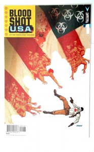 Bloodshot U.S.A. #1 C (2016) Valiant Comics 9.4 NM Var Dave Johnson Comic Book