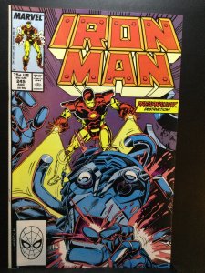 Iron Man #245 Direct Edition (1989)