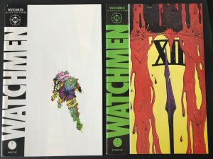 DC Watchmen (1986) Complete Set (1-12) Alan Moore, Dave Gibbons - FN/VF to VF+