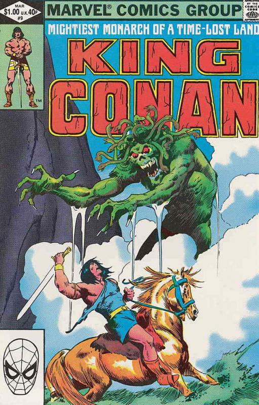 King Conan #9 FN; Marvel | save on shipping - details inside