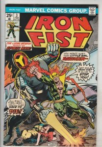 Iron Fist #3 (Feb-76) FN/VF Mid-High-Grade Iron Fist