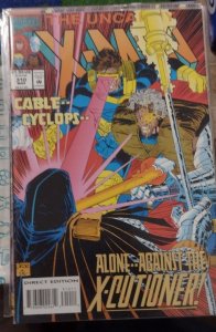 UNCANNY X-MEN # 310 1994 MARVEL DISNEY  CABLE CYCLOPS X -CUTIONER