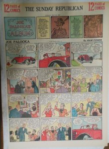 Joe Palooka Sunday Page by Ham Fisher from 5/22/1938 Rare Large Full Page Size