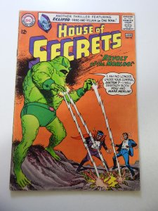 House of Secrets #72 (1965) VG Condition centerfold detached at one staple