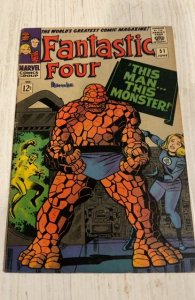 Fantastic Four #51 (1966)The man the monster see description