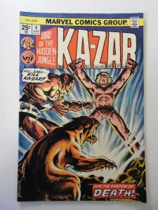 Ka-Zar #4 (1974) FN Condition! MVS intact!