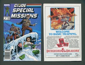 GI Joe Special Missions #1 - #6 (SET) / VFN - NM  1986