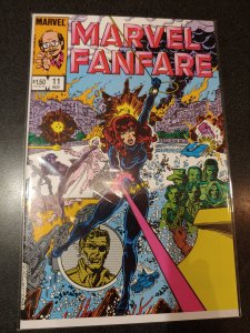 MARVEL FANFARE #11 BLACK WIDOW GEORGE PEREZ