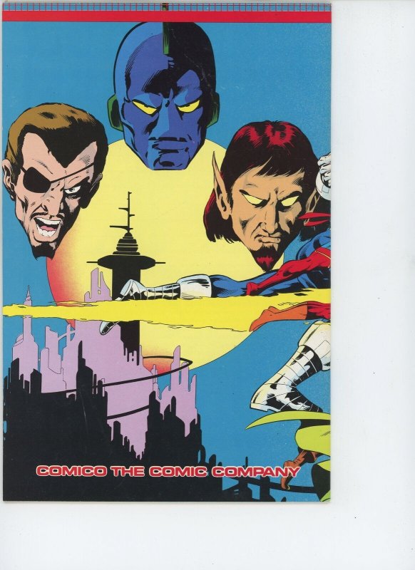 Justice Machine Featuring The Elementals #2 (1986) - 7.0 FN/VF Newsstand