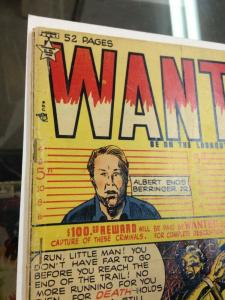 Wanted Comics #25 VG (Orbit-wanted Mar. 1950) Pre Code Crime