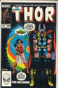 Thor #336 (1983) 7.0 FN/VF