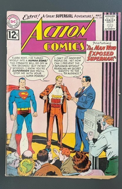 Action Comics #288 (1962) Supergirl backup! VG