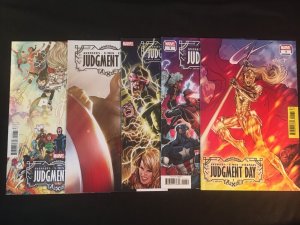 A.X.E Comic Book Lot, Judgment Day, Starfox, Iron Fist, Eternals, VFNM Cond.