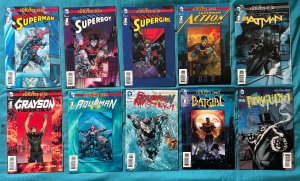 DC MISC Titles 10 PC LOT  - Includes: New 52 Superman, Superboy, Supergirl (9.0)