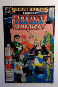 Secret Origins #32 1988 DC 8.0 Newsstand Justice League America 2nd Series Comic