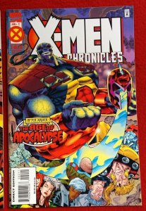 X-men Chronicles SET #1 #2 Comics Marvel Age of Apocalypse Wolverine 1995