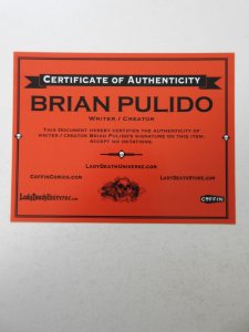 Hellwitch: Hellbourne #1 Bondage & Lingerie Edition NM Condition! Signed W/ COA!