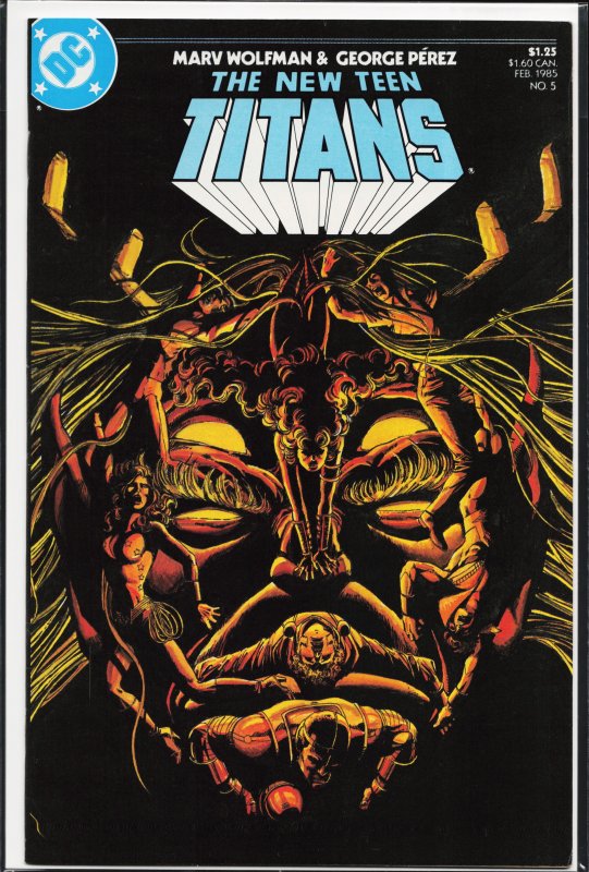 The New Teen Titans #5 (1985) Teen Titans