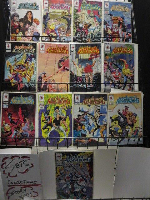 Valiant Archer & Armstrong 0-25 almost complete run F-VF or better