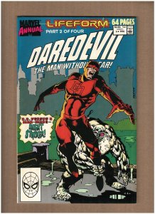 Daredevil Annual #6 Marvel Comics 1990 Lifeform VF+ 8.5