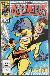The Avengers #264 (1986, Marvel) 1st Appearance New Yellowjacket. NM