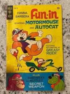 Hanna-Barbera Fun-In # 5 GD/VG 1971 Gold Key Comic Book Dastardly Muttley J596