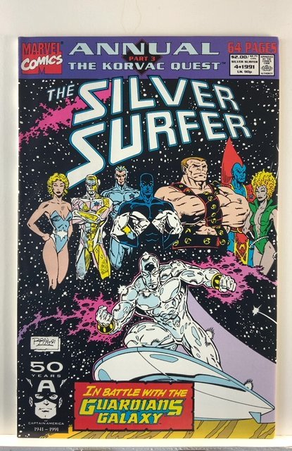 Silver Surfer Annual #4 Direct Edition (1991)
