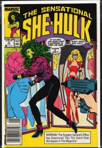 The Sensational She-Hulk #4 (1989) She-Hulk