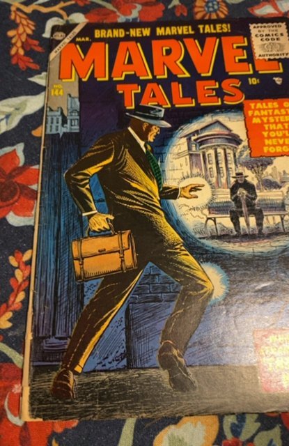 Marvel Tales #144 (1956) Atlas Sci-Fi! Fantasy! Golden Age! Sinnott!
