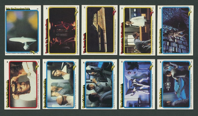 1979 Topps Star Trek : The Motion Picture Set NM