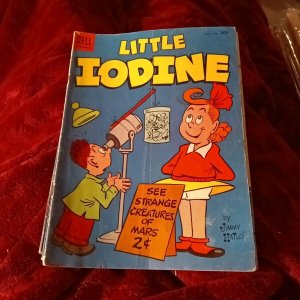 Little Iodine 8 Issue Golden Silver Age Dell Cartoon Comics Lot Run Set girls