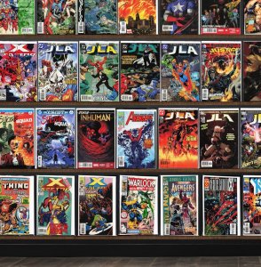 Huge Lot 140+ Comics with X-Man, Suicide Squad, X-Factor, Jla & More!