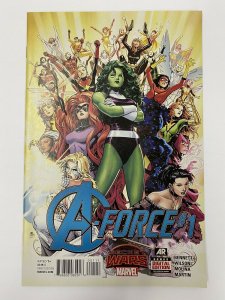 A-FORCE #1 1st TEAM Appearance 1st SINGULARITY MARVEL NM+ Avengers