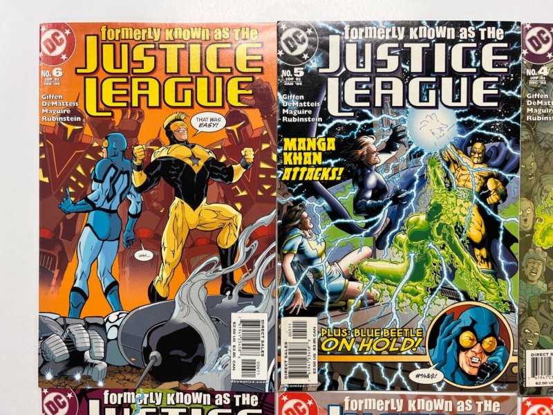 6 JLA DC Comic Books # 1 2 3 4 5 6 Robin Batman Superman Wonder Woman 69 JS42