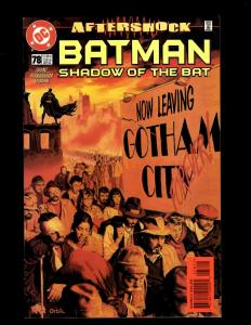 Lot of 10 Batman Shadow of the Bat DC Comics #72 73 74 75 76 77 78 79 81 82 SM15